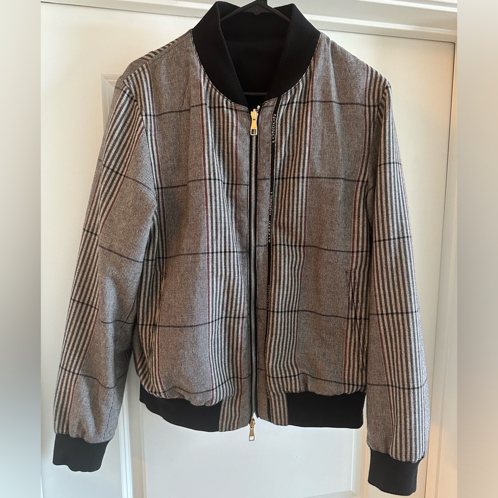 Dunhill Selvedge Check Track Jacket